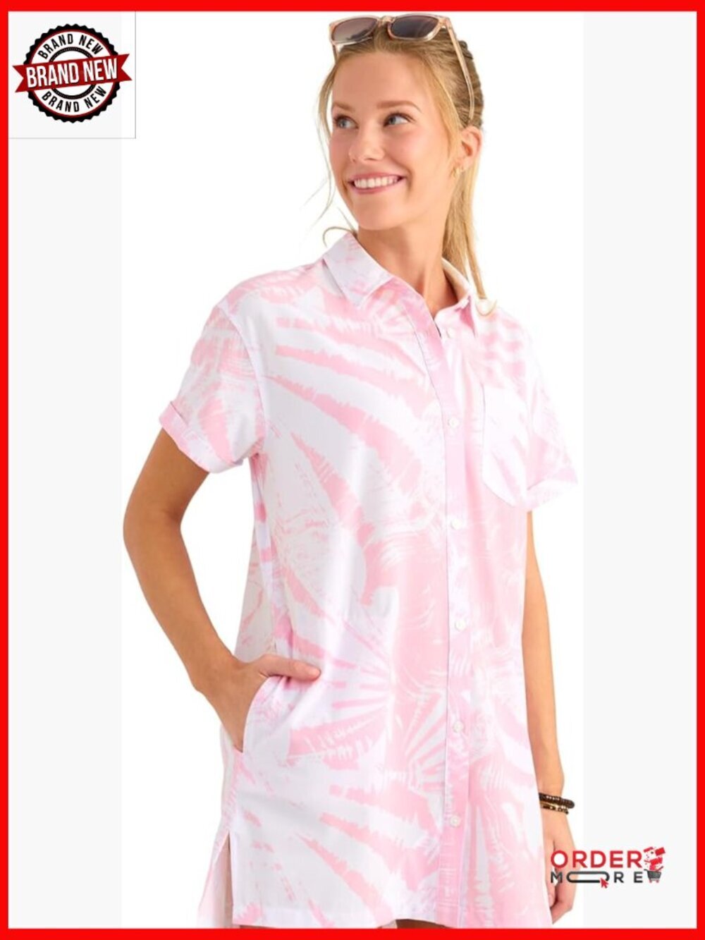 Lightweight Quick-Dry Beach Cover-Up Dress for Swim & Vacation
